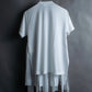 "COMME des GARCONS
 COMME des GARCONS" Tulle docking strip processing T shirt