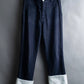 "LOEWE" Wide tapered fisherman denim pants