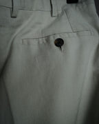 “PRADA” 10’s Linen tailored suit set