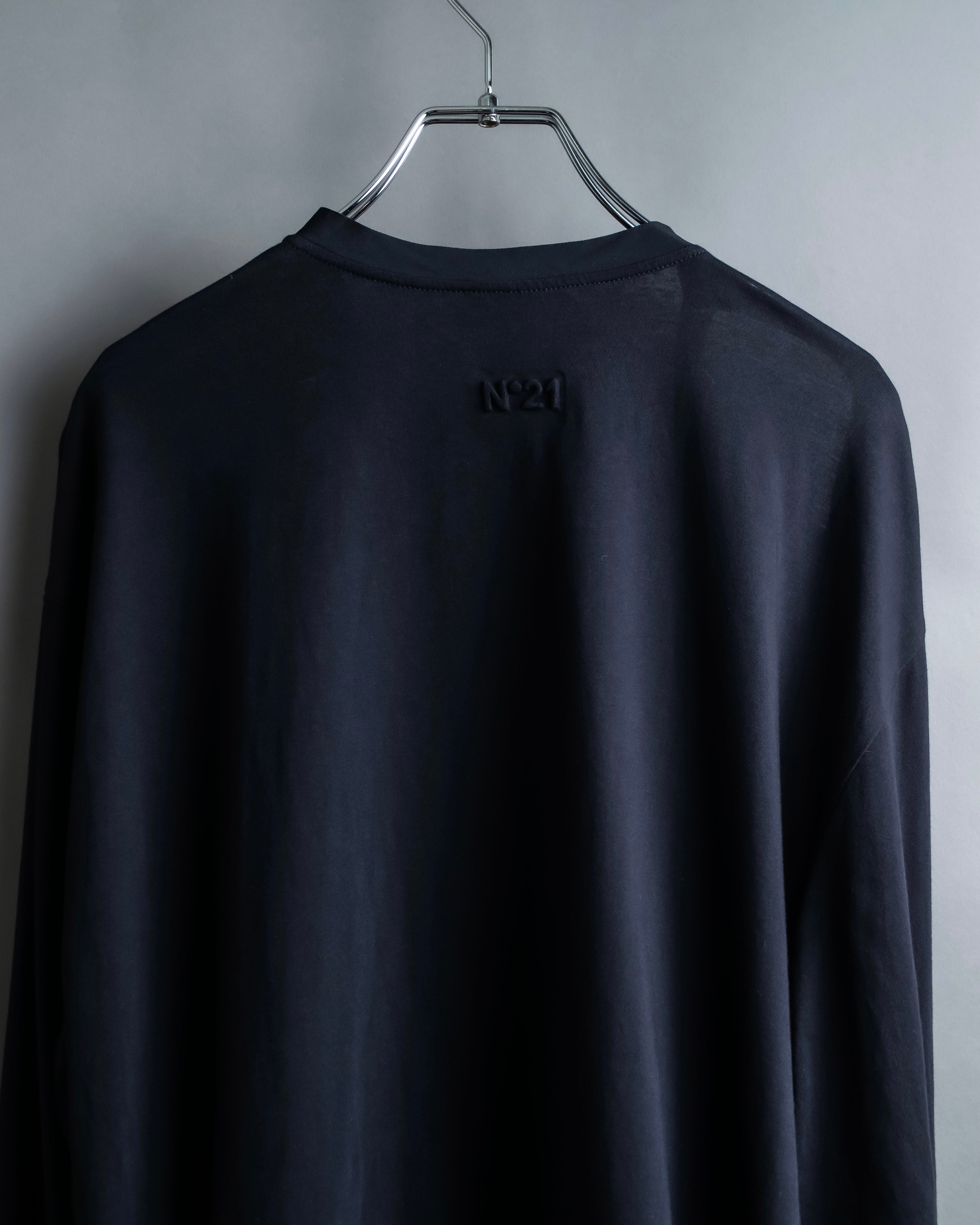 N21 NUMERO VENTUNO Oversized string design tops