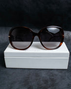 "LOEWE" Butterfly frame silver temple sunglasses