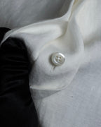 "LOEWE" 00's Fly front linen shirt