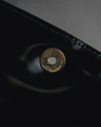 "Tiffany & Co." 80’s-90’s Structured ribbed leather top-handle bag