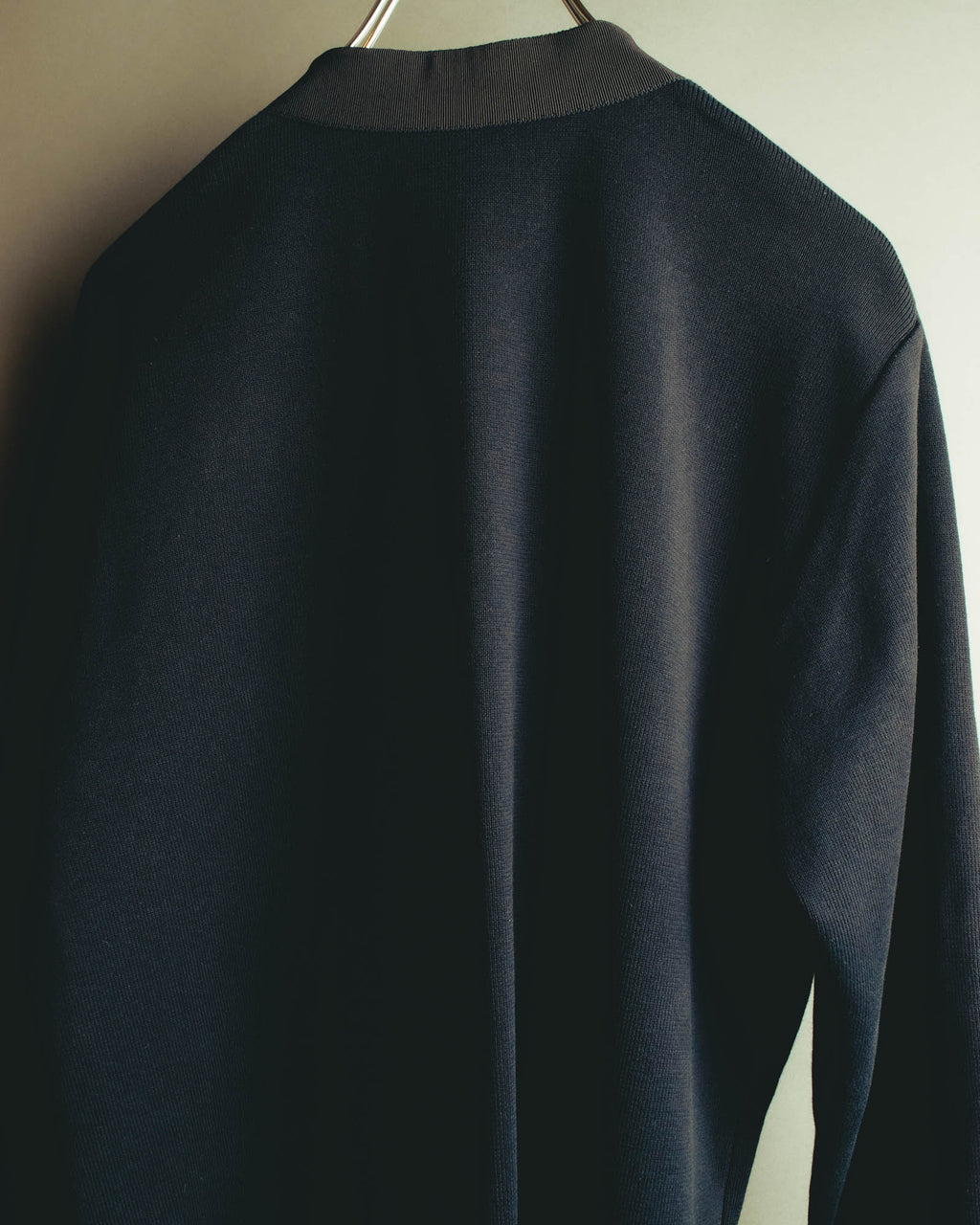 "Salvatore Ferragamo" 80's-90's Elegant cotton knit cardigan