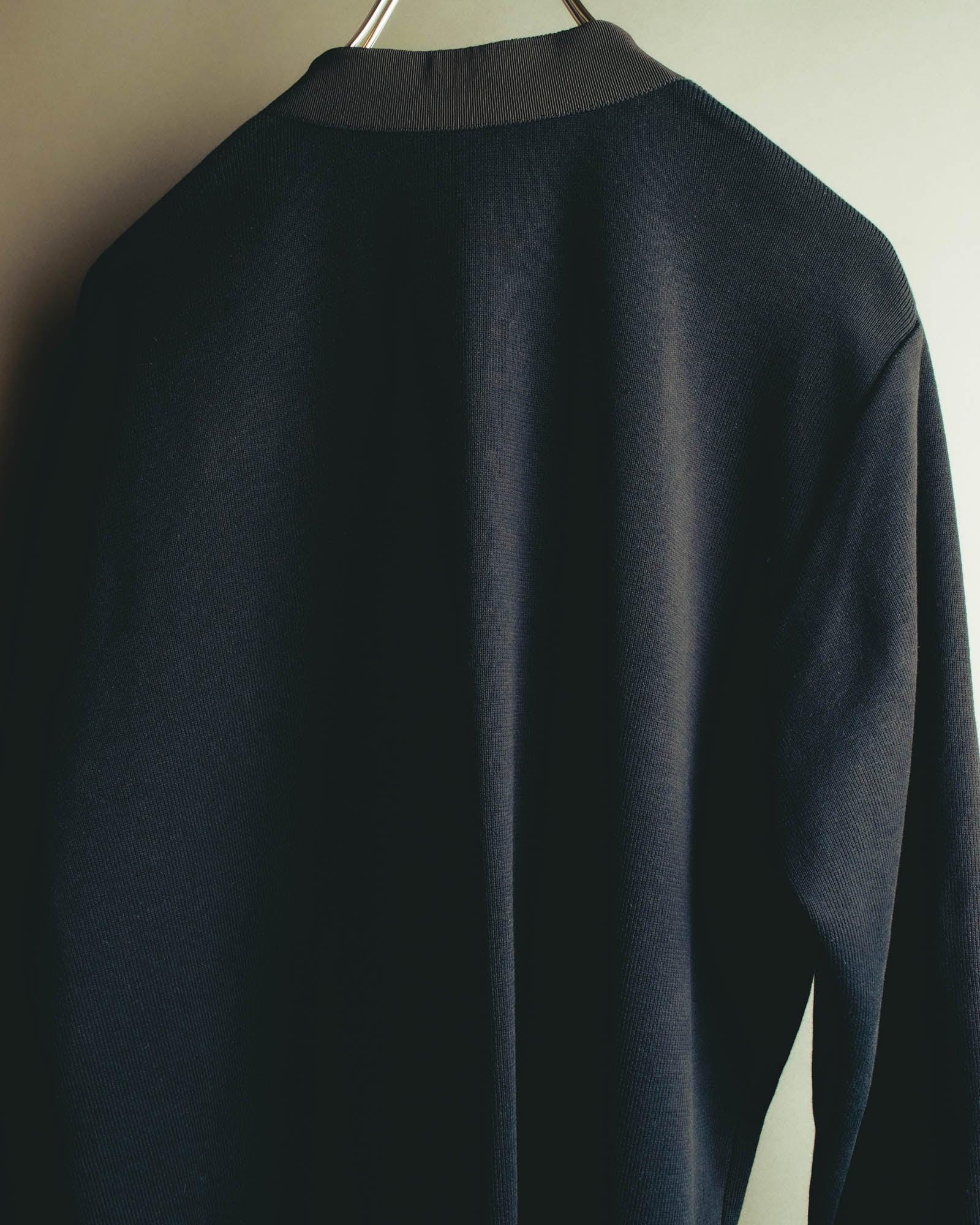 "Salvatore Ferragamo" 80's-90's Elegant cotton knit cardigan