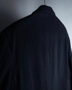 -SPECIAL- "BURBERRYS" 1980-1990's 
Classically tailored oversized 100% cashmere chester coat