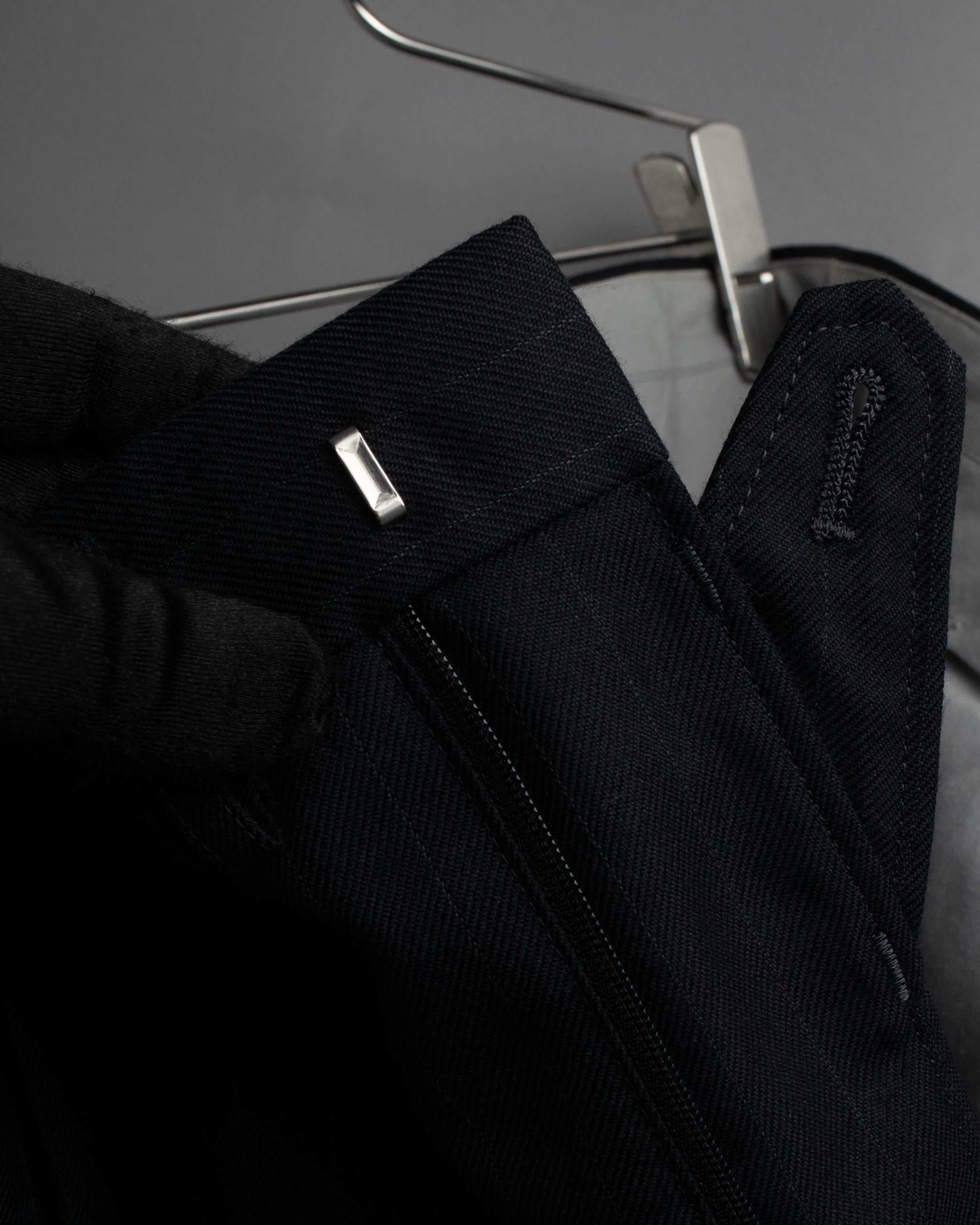 "YVES SAINT LAURENT" 00's shadow stripe pattern beautiful tailoring set up