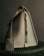 “Salvatore Ferragamo” 2013-2018 gancini bicolor top handle bag