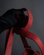 -SPECIAL- "Maison Martin Margiela"
 00'sLate period-13's Double strap design large shoulder bag