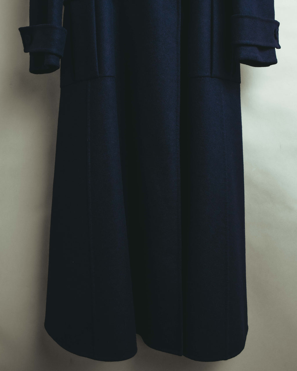 -SPECIAL- “Christian Dior” 2017 AW Navy double breasted A line long coat