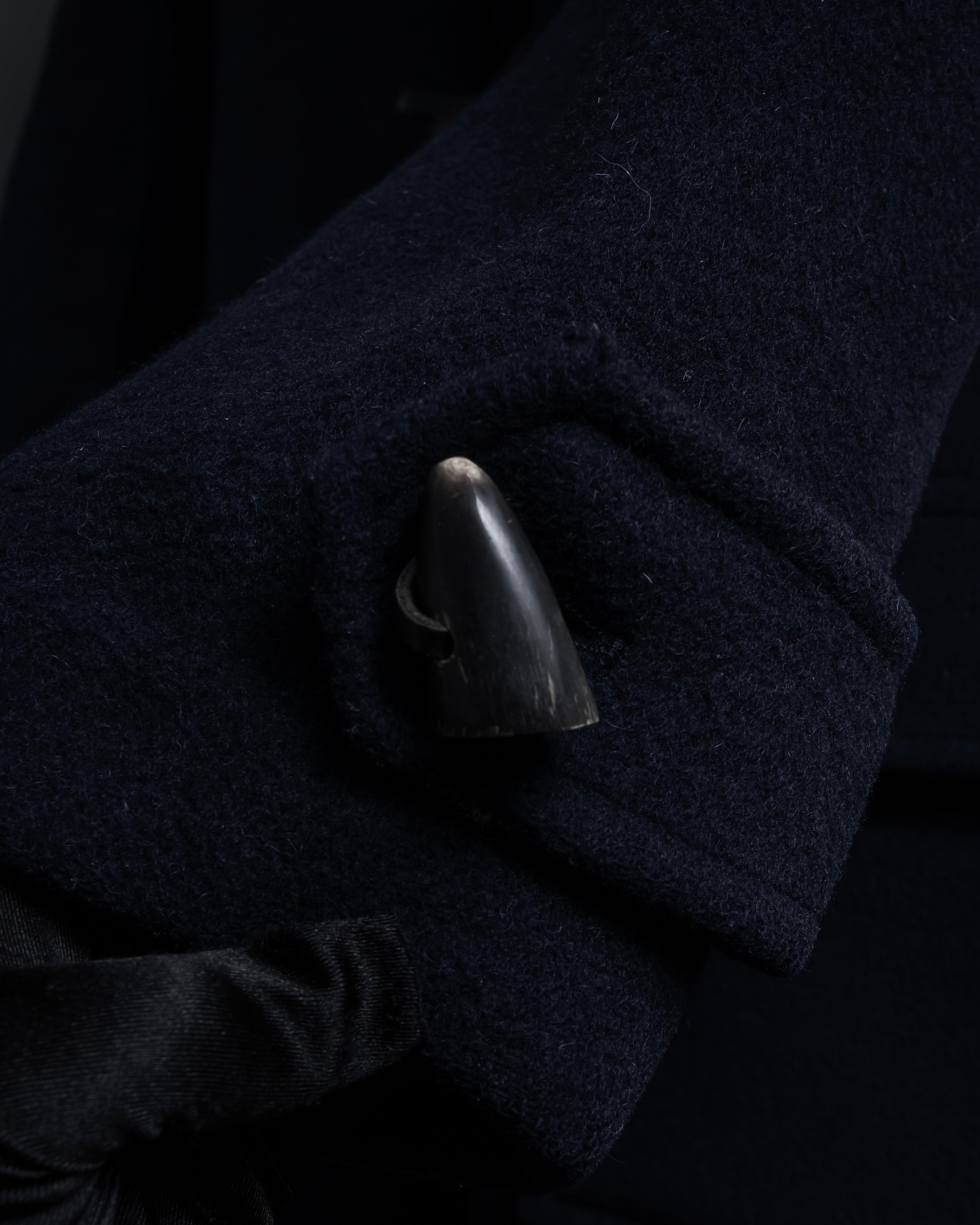 "BURBERRYS" 80-90's Classically tailored duffle coat