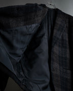 “COMME des GARÇONS HOMME”
88AW Boxy plaid tailored jacket