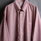 "BROOKS BROTHERS" Ultra thin stripe button down colour oversized shirt