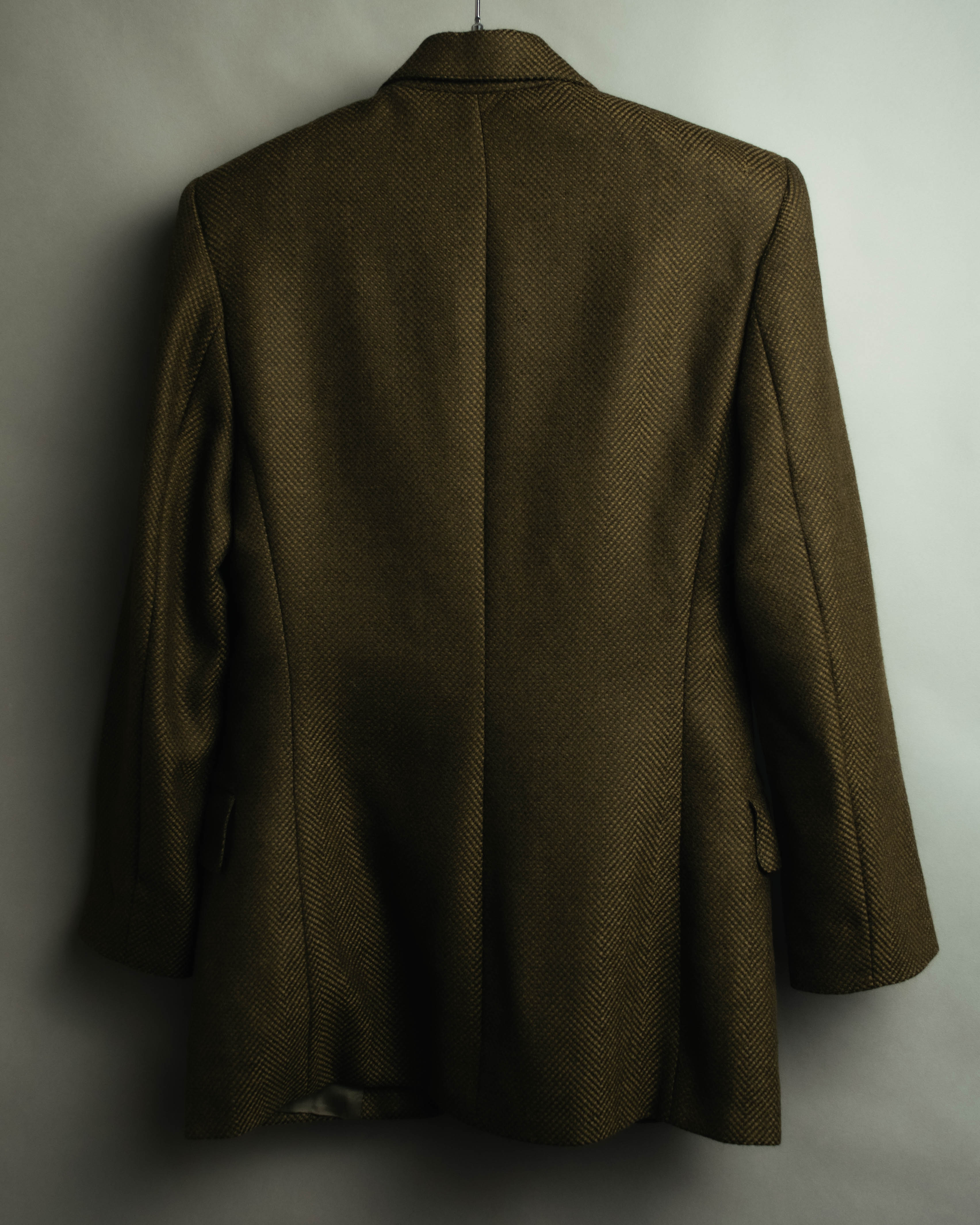 "MISSONI DONNA" 90's Textured knit tailored jacket