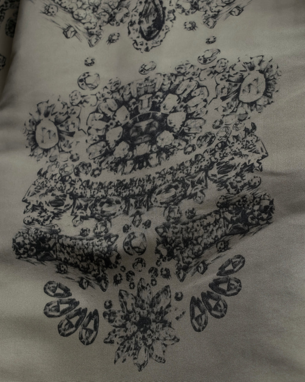 "RED VALENTINO" Baroque print sleeveless dress