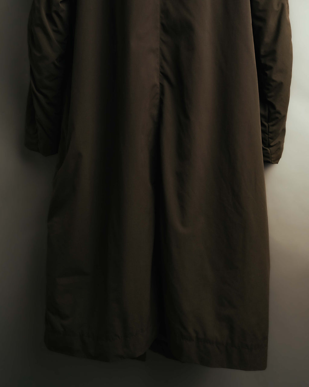 -SPECIAL- "ISSEY MIYAKE MEN" 80's Sculptural padded parachute long coat