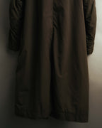 -SPECIAL- "ISSEY MIYAKE MEN" 80's Sculptural padded parachute long coat