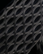 "GUCCI" Cord embroidery glossy necktie