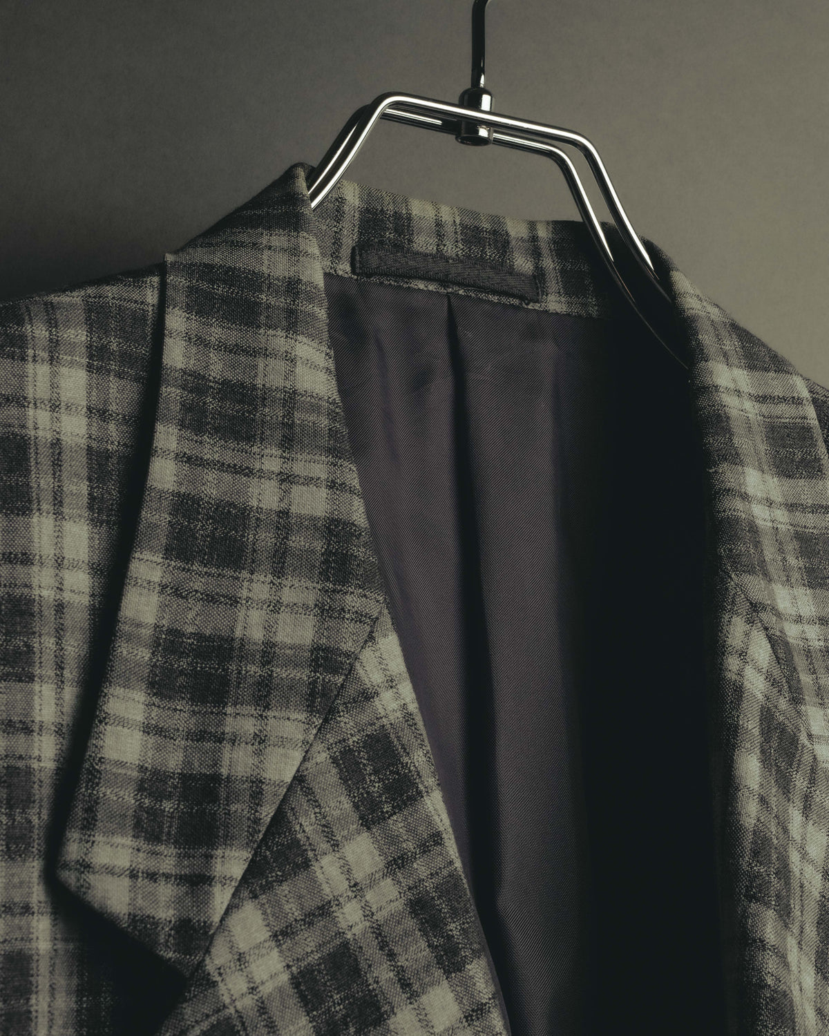 "COMME des GARÇONS HOMME" 90's Plaid wool blazer