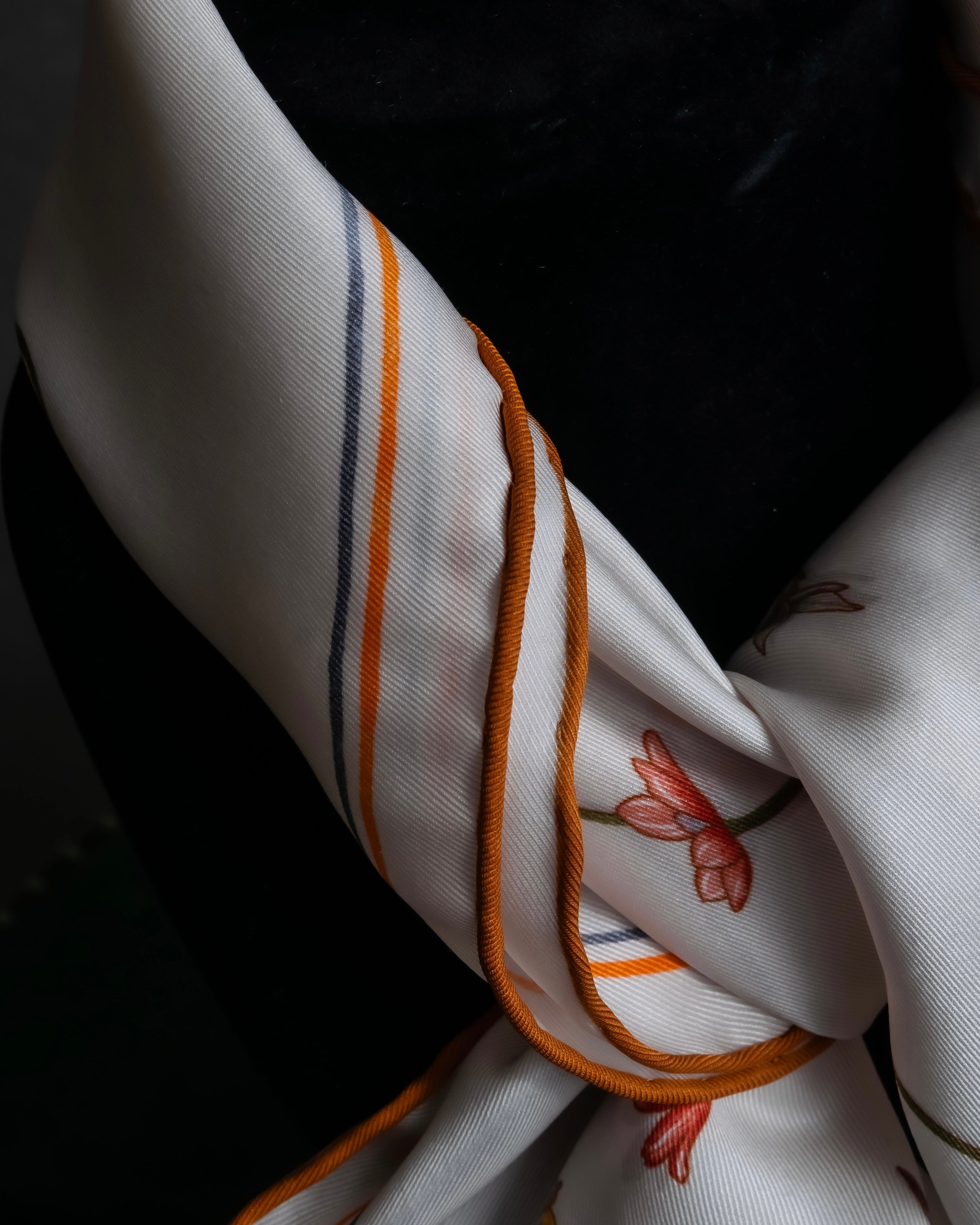 "HERMES" Carré 70 I Like Flowers silk scarf