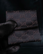 "GUCCI" Striped design sterling silver ring