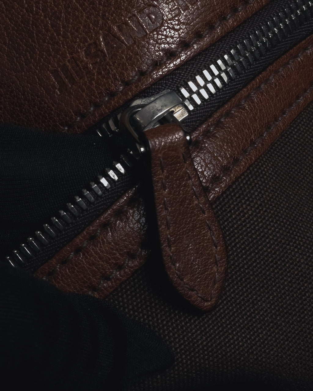 "JIL SANDER" 90’s-00’s Functional pocket leather satchel bag