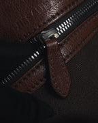 "JIL SANDER" 90’s-00’s Functional pocket leather satchel bag