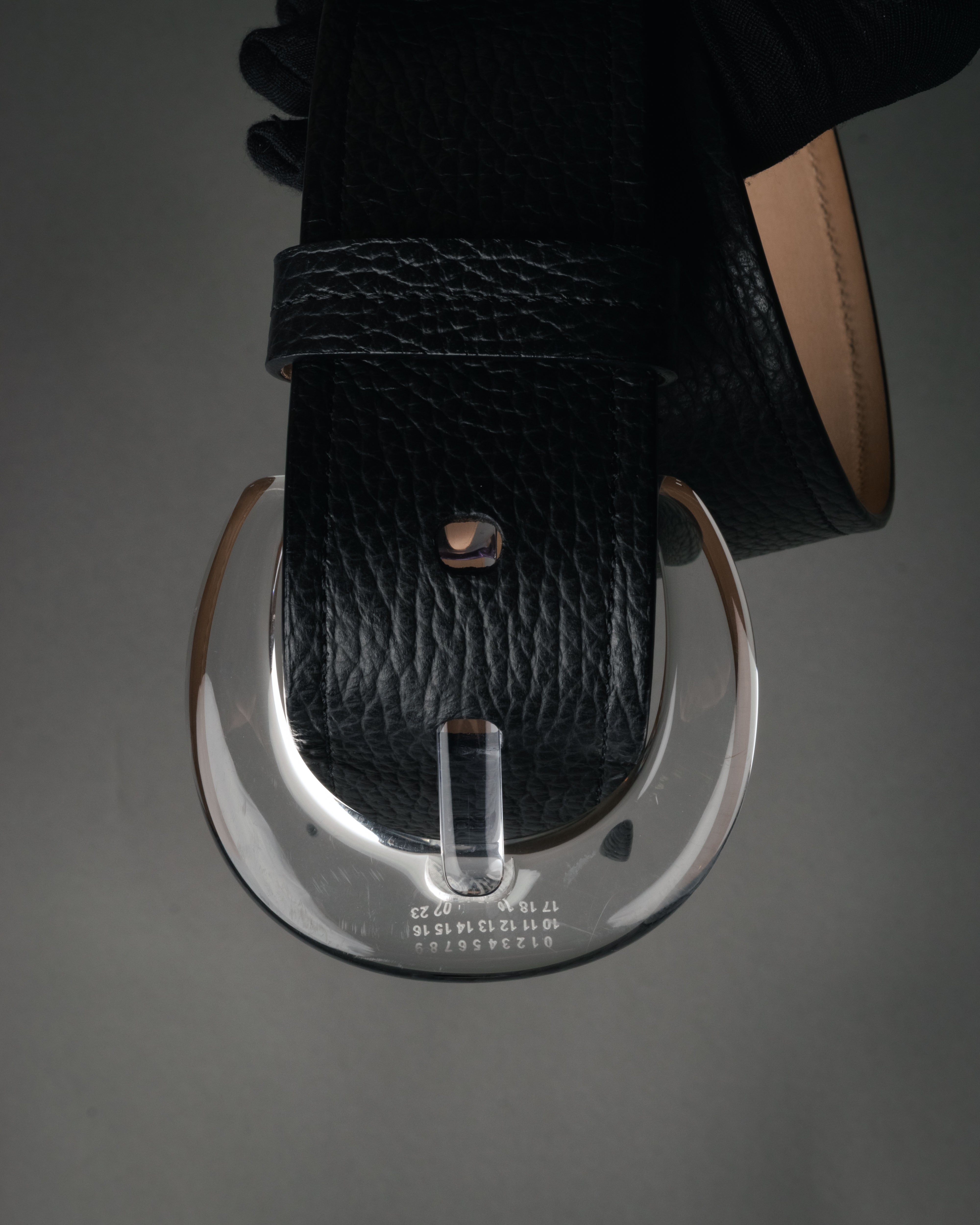 マルジェラ　バックル　ベルト Maison Margiela (メゾン マルジェラ) - カレンダーバックル レザー