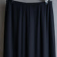 "HERMES" 100% silk straight silhouette maxi skirt