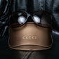 "GUCCI" Dark brown GG accent sunglasses