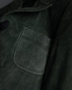 -SPECIAL- "GUCCI" 90’s Tom ford design suede tailored jacket