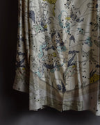 "HERMES" Margiela period Les Étoiles, Stars silk shirt