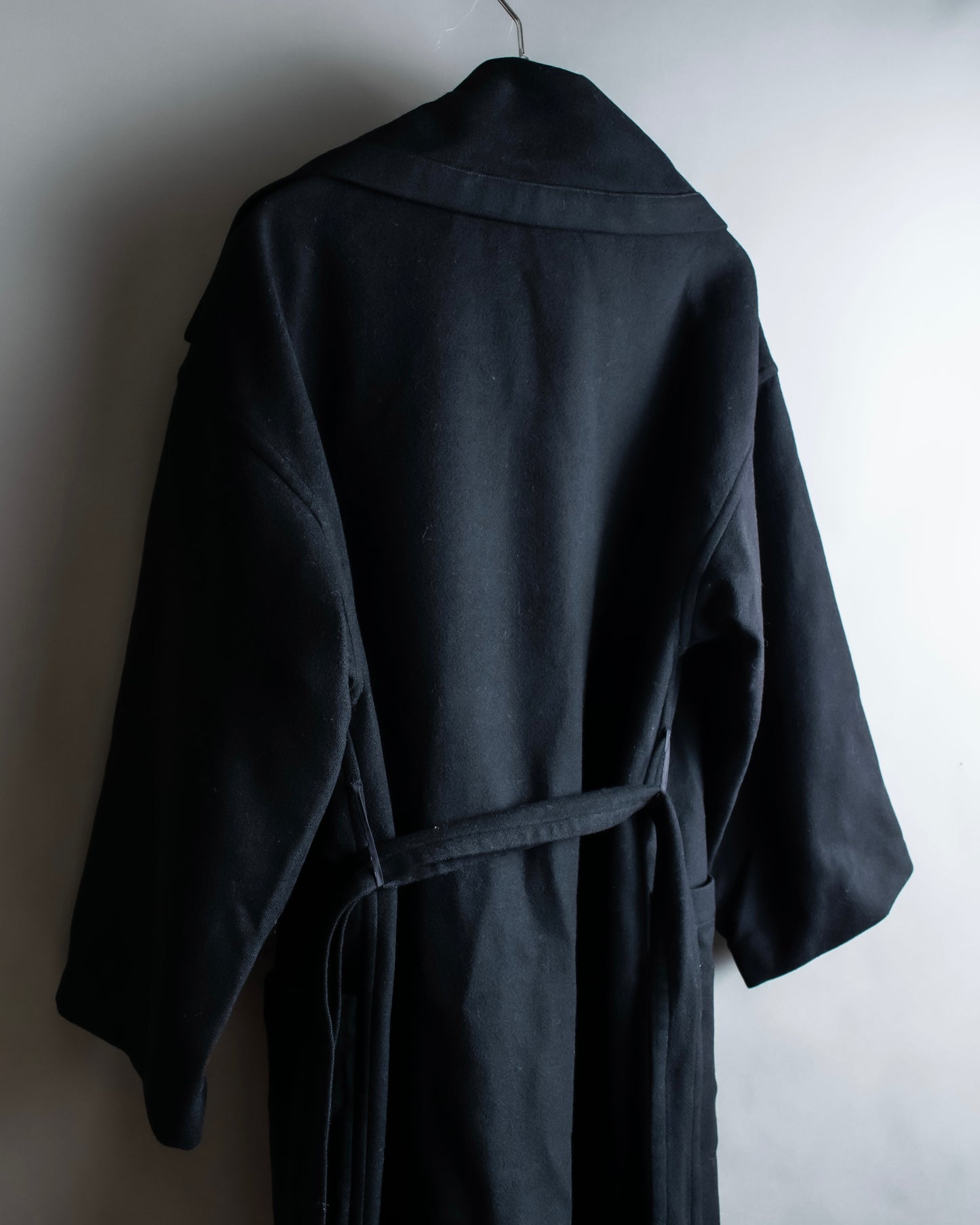 "Salvatore Ferragamo" Maxi length oversized gown coat