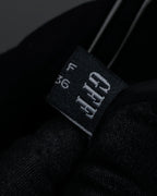 "GIANFRANCO FERRE" Multiple button sequences shaped long coat