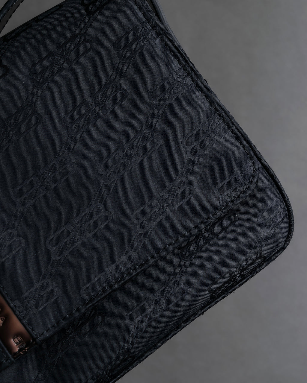 "BALENCIAGA" BB monogram jacquard shoulder bag