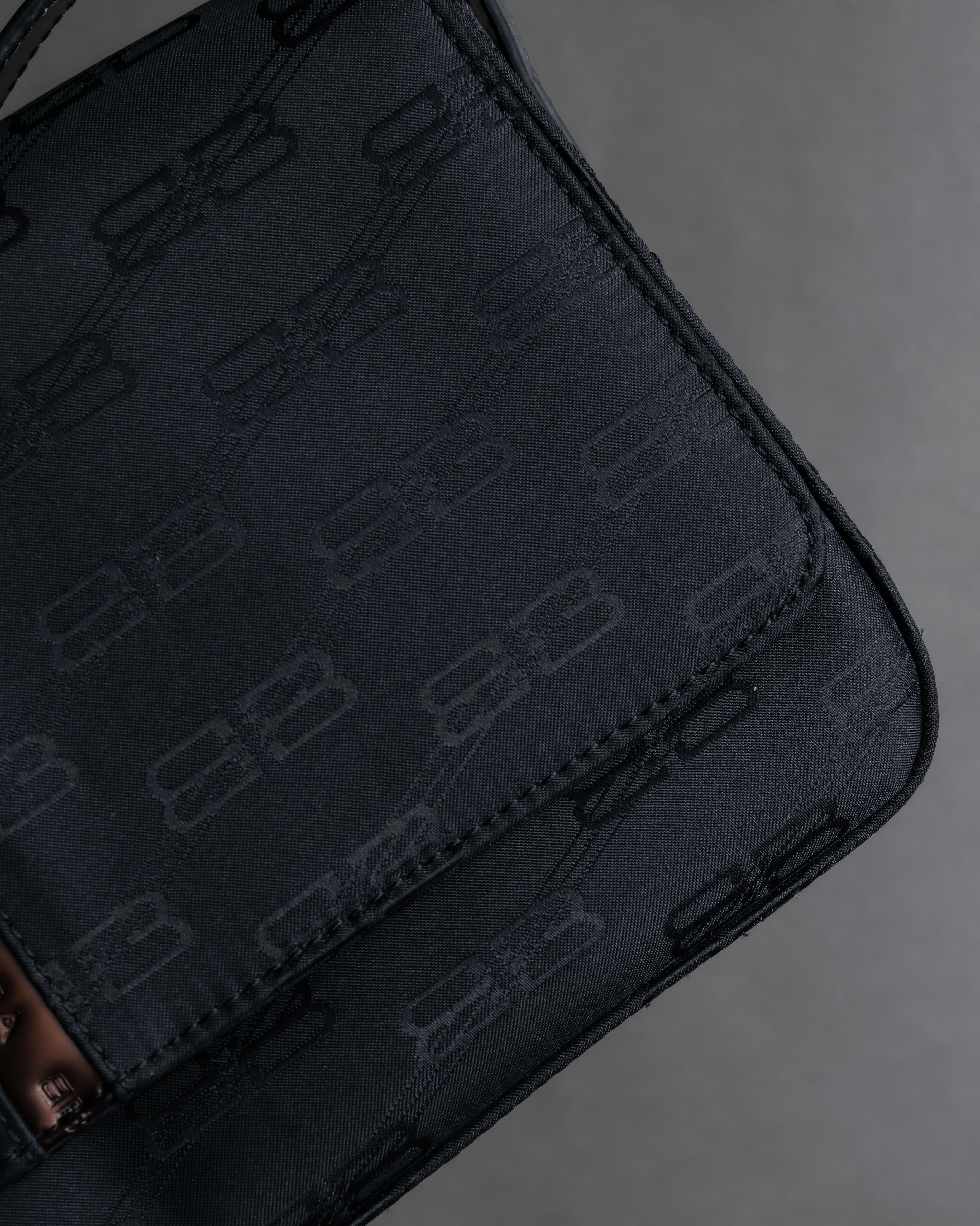 "BALENCIAGA" BB monogram jacquard shoulder bag