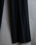 "BALENCIAGA" Beautiful draped full-length slacks