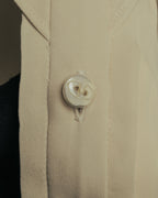 -SPECIAL- “VALENTINO” 1998-2008 Silk ruffled lace bow blouse