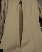 "FENDI" 00's-10's Draped wool blend dress