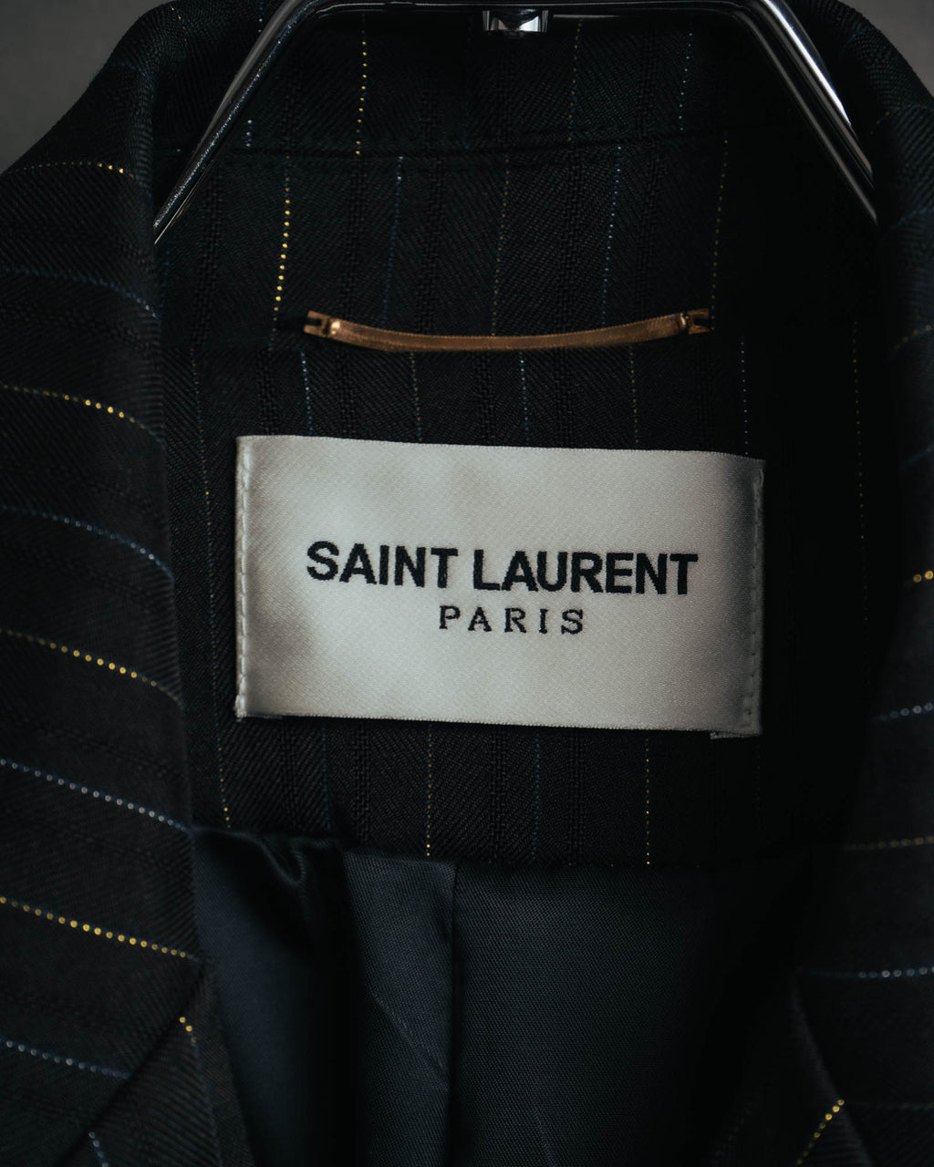 -SPECIAL-“SAINT LAURENT” 18's- Modern pinstripe double breasted jacket