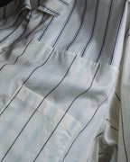 "STELLA McCARTNEY" 18SS Drag queen graphic design stripe shirt