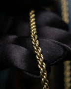 “Christian Dior” beautiful thick gold chain necklace