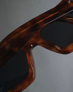 "CELINE" 2021-2024 triomphe metal temple acetate sunglasses