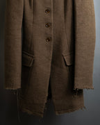 "SPORTSMAX" Carving flap design mid-length coat