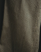 -SPECIAL- “Christian Dior” 20’s silk cotton striped straight trousers
