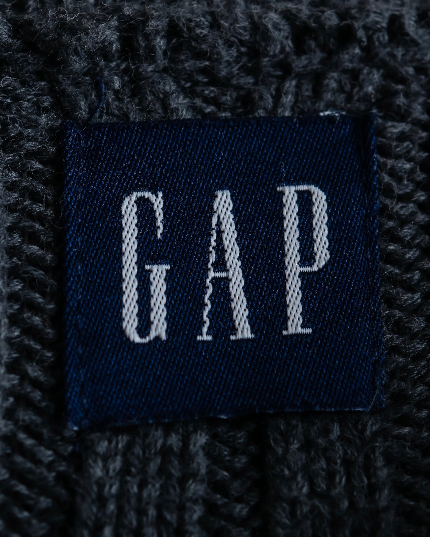 "GAP" Ribbed oversized V neck knit pullover