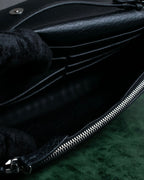 "MAISON MARGIELA" Calf leather chain shoulder wallet bag