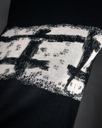 “CHANEL” 90’s-00’s Abstract grid knit top