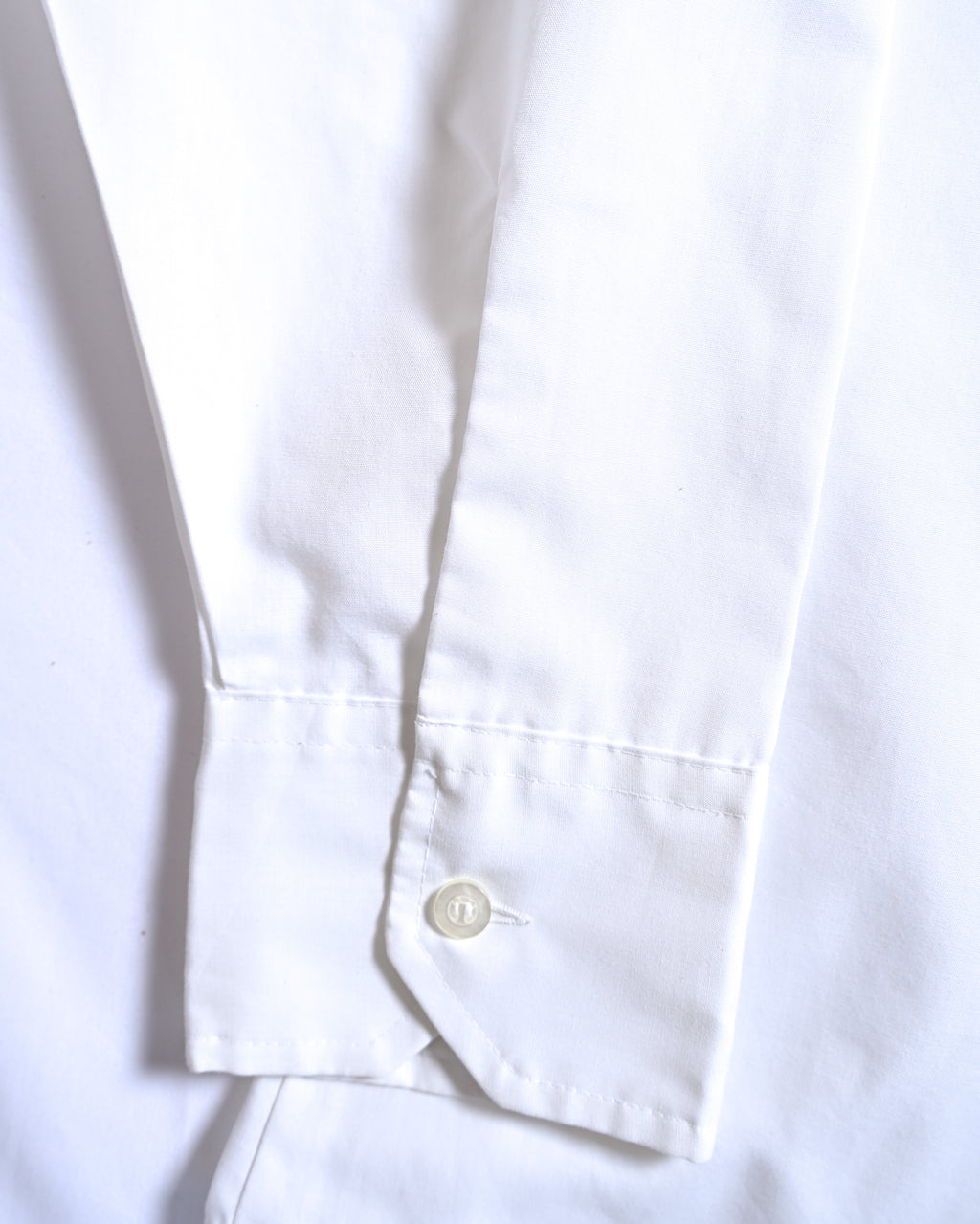 VINTAGE/ Pointed Collar White Shirt