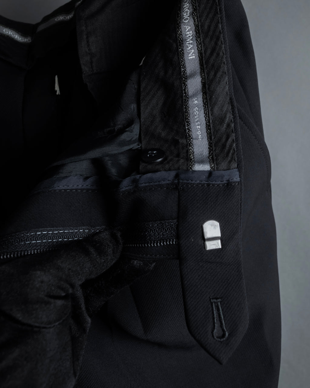 "GIORGIO ARMANI" Double-breasted classic tailoring set up